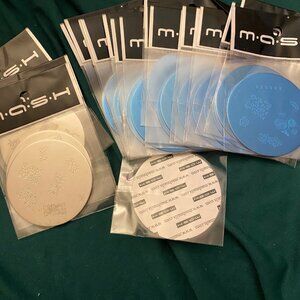 RARE MASH Nail Art Stamping Plate Set (25 Plates)